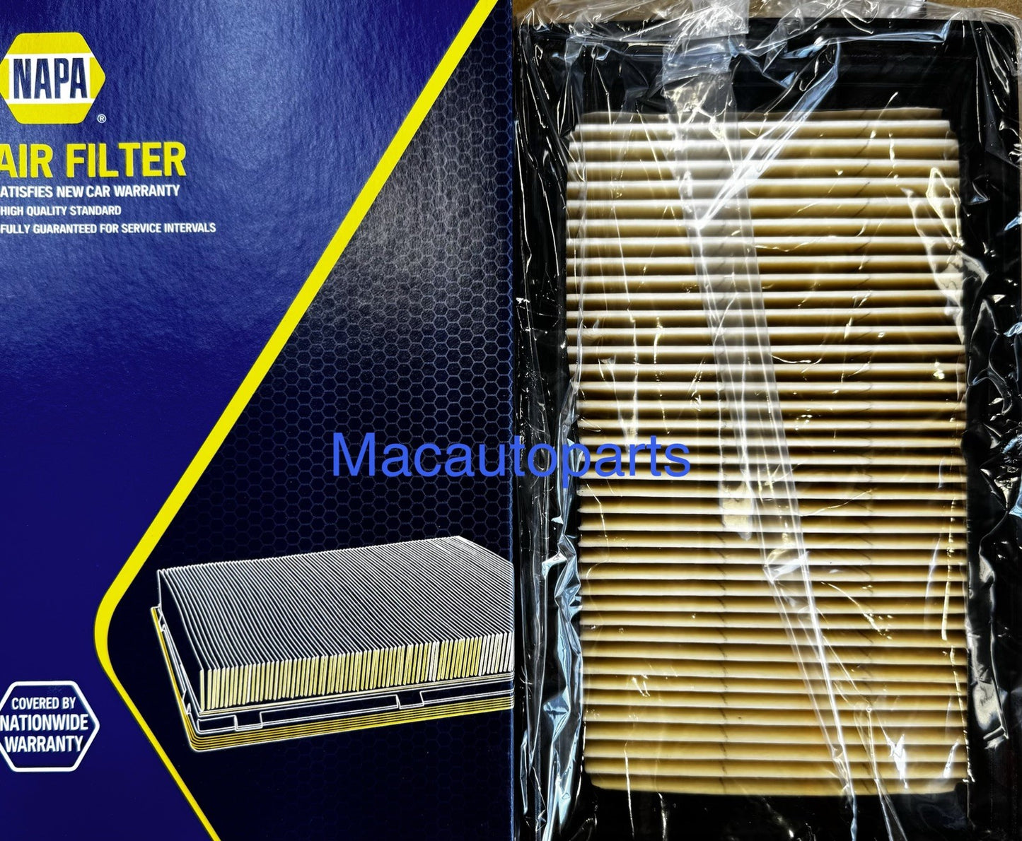 NAPA Air Filter NAF236 Equivalent To Ryco A1591 / Proselect PSA236