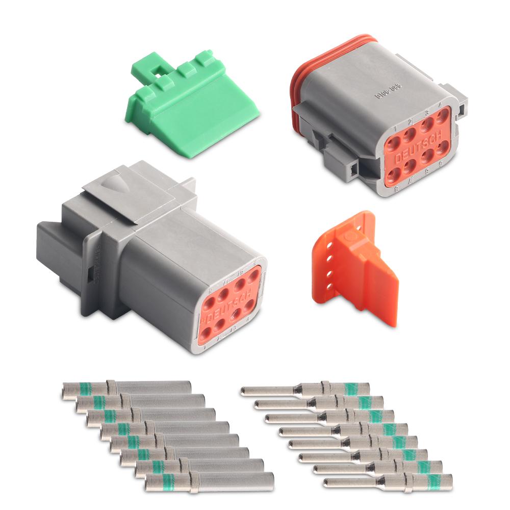 Daytona DCON8P Deutsch Weatherproof 8 Pin DT Connector Kit