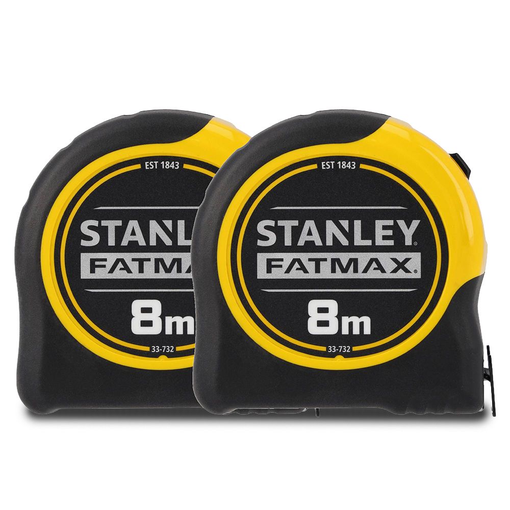 Stanley FMHT33737-3 2-Pack FATMAX 8m Metric Tape Measure