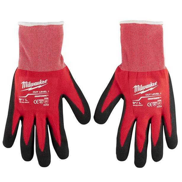 MILWAUKEE Cut Level 1 Gloves - S 48228900