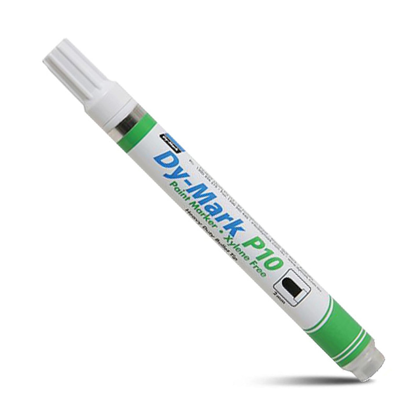 Dy-Mark P10 Paint Pen White 2.0mm Bullet Tip 12071011