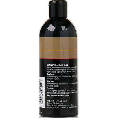 Autosol Liquid Metal Polish 250ml 1210