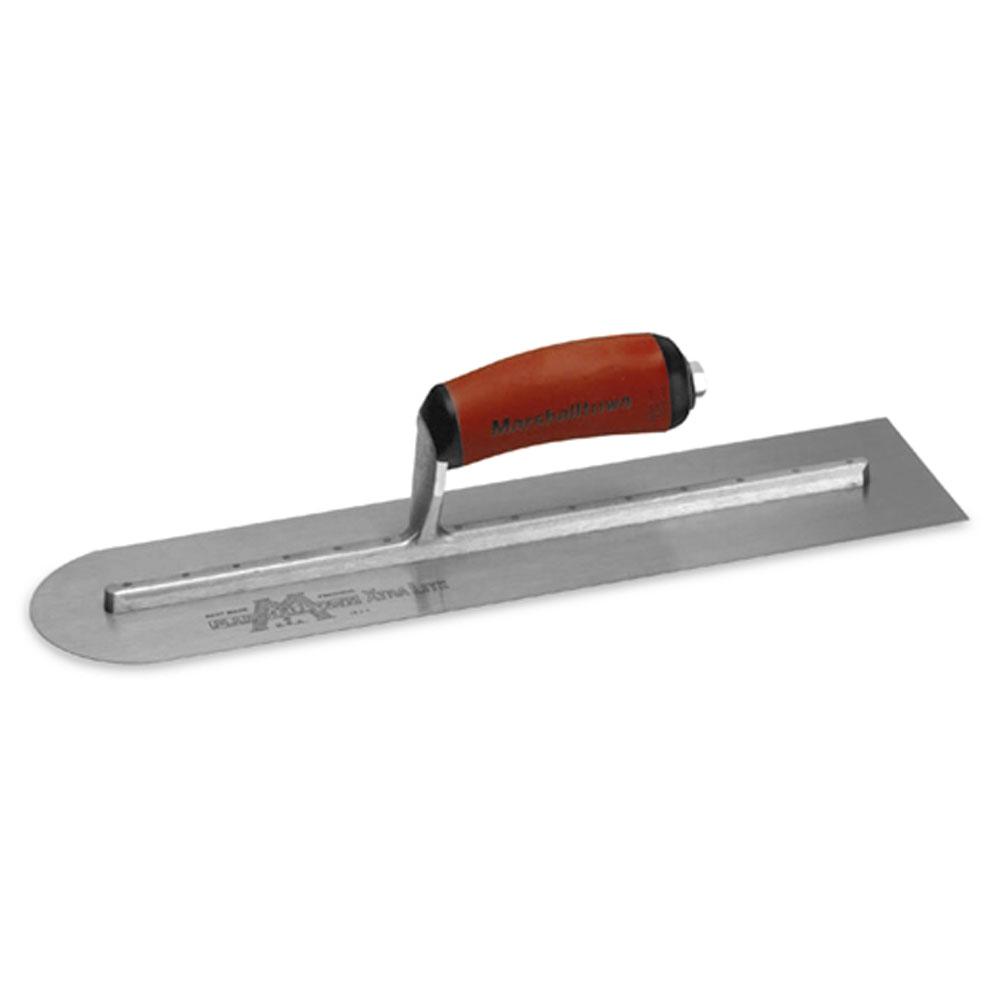 Marshalltown 804382 (MTMXS64RED) 356mm x 102mm DuraSoft Grip Tri-Round Finishing Trowel