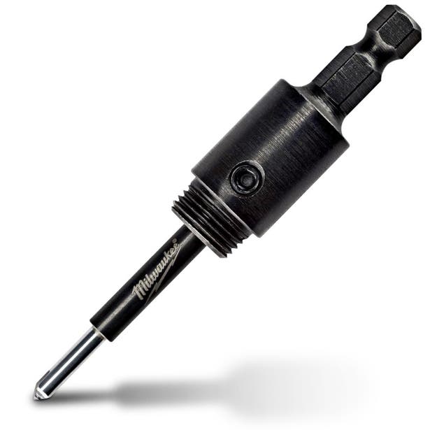MILWAUKEE Holesaw Arbor w. Starter Pilot Bit - Suits 22-29mm Holesaws - DIAMOND PLUS 49567130