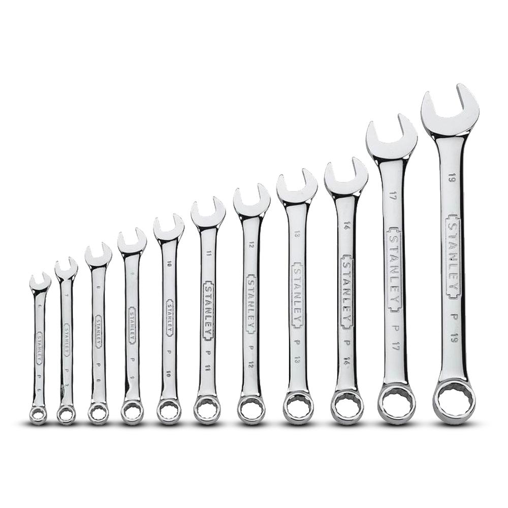 Stanley 92-715 11pce Metric Combination Wrench Set