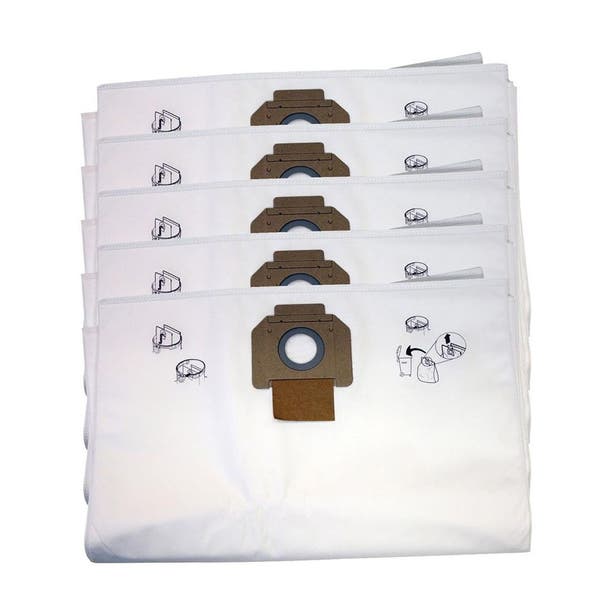 MAKITA Fleece Vacuum Bag Suits VC3210L 5 Pack P84078