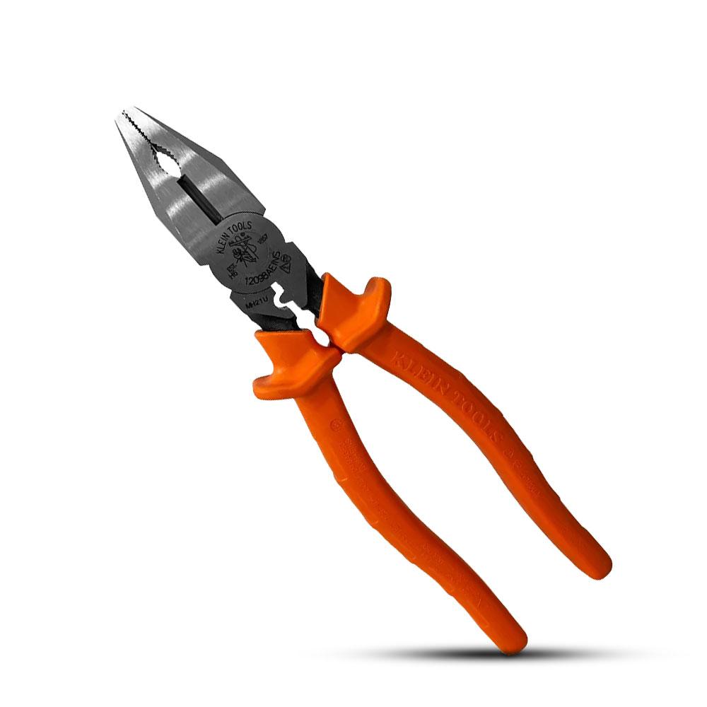Klein A-12098A-EINS 219mm (8-1/2") 1000V Insulated Linesman Pliers