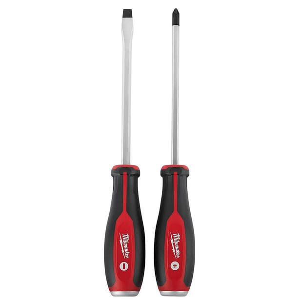 MILWAUKEE 2 Piece 125mm Through Tang Demo Screwdriver Set 48222702