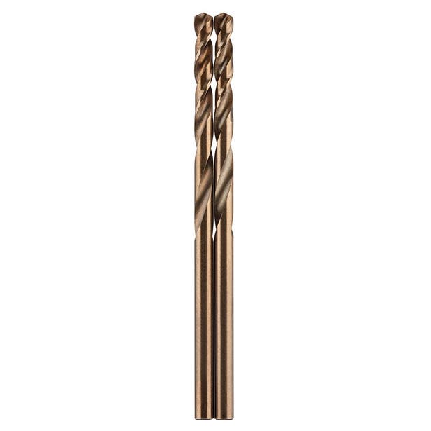MILWAUKEE 3.2 x 65mm HSS-Cobalt Metal Jobber Drill Bit - RED HELIX 48892506