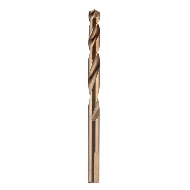 MILWAUKEE 8 x 117mm HSS-Cobalt Metal Jobber Drill Bit - RED HELIX 48892519
