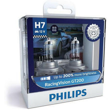 Philips H7 Headlight Bulb 12V 55W Rvgt +200% Px26D 2 Pce 12972RGTS2