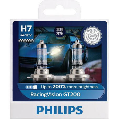 Philips H7 Headlight Bulb 12V 55W Rvgt +200% Px26D 2 Pce 12972RGTS2