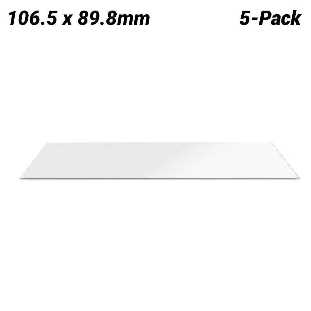 UNIMIG UMRWXIP 5-Pack Razor Helmet 106.5 x 89.8mm Inside Cover Lens