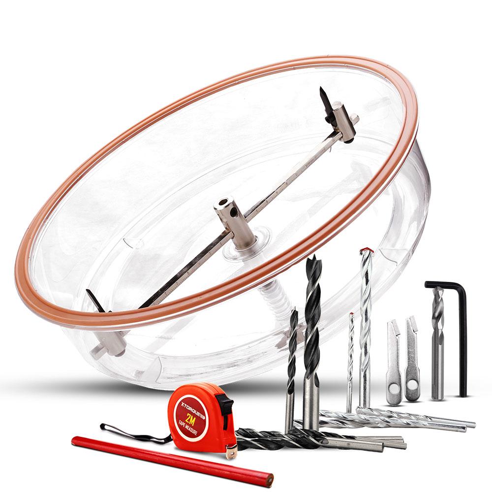 Xtorque XTO300 40 - 300mm Adjustable Hole Cutter Kit