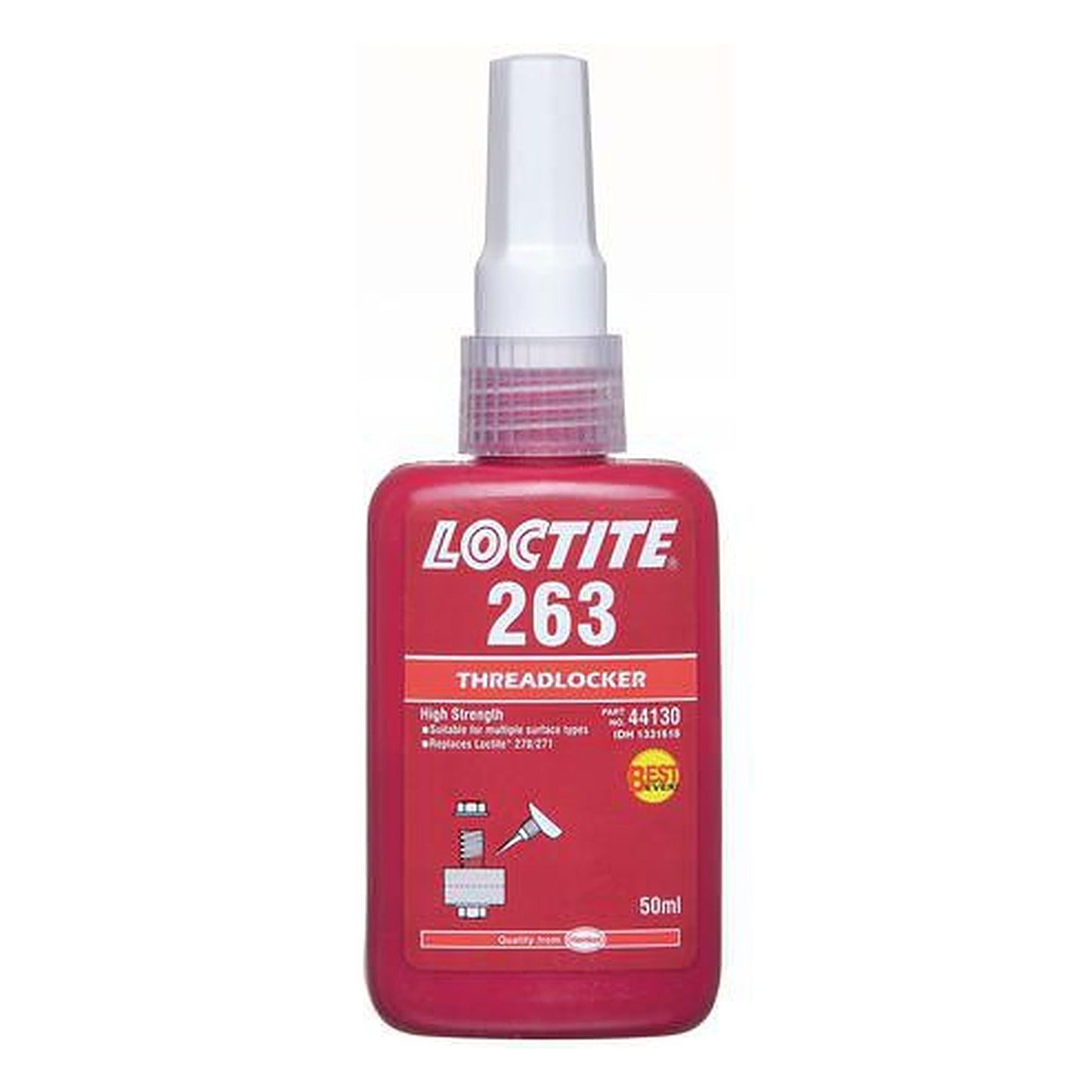 Loctite 263 Threadlocker High Strength Red 50ml