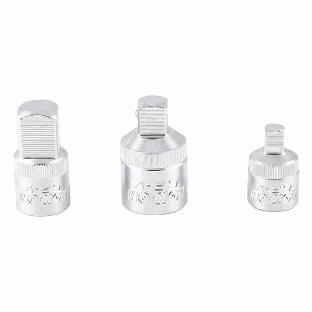 KINCROME LOK-ON™ 1/4 x 3/8 x 1/2inch Drive Adaptor Set - 3 Piece K27098