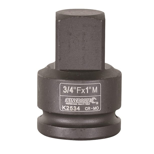 KINCROME 3/4Inch Drive F x 1Inch M Impact Socket Adaptor K2534
