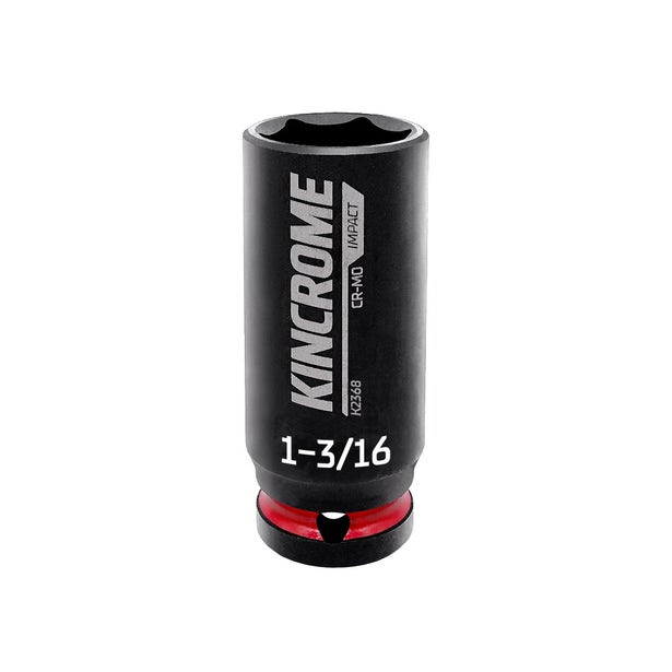 KINCROME 1-3/16 x 1/2inch Drive AF Deep Impact Socket K2368