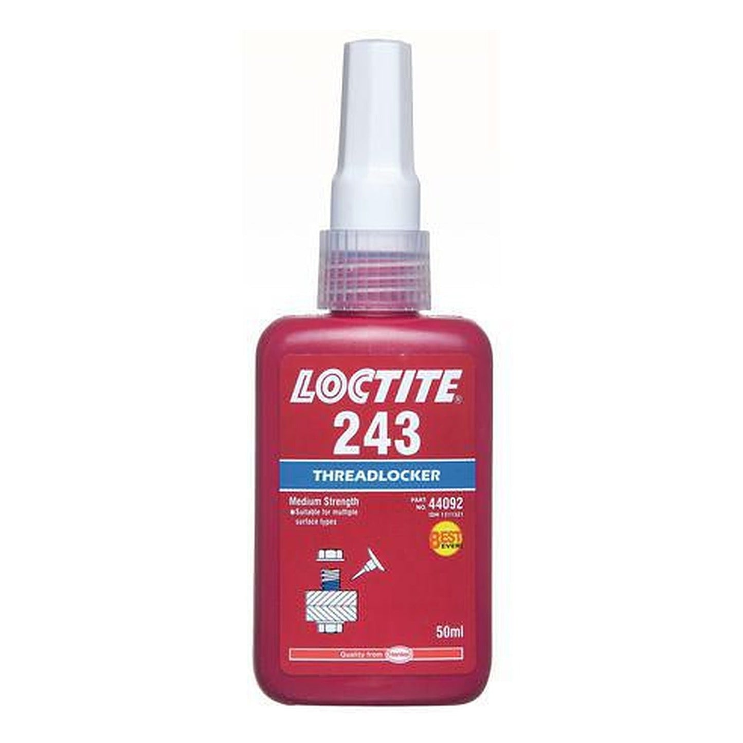 Loctite 243 Threadlocker Medium Strength Blue 50ml