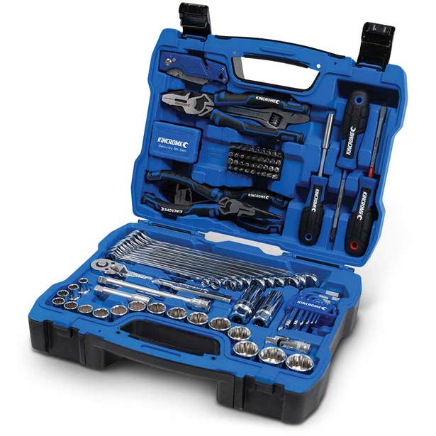 KINCROME 120 Piece 3/8" Drive Metric Portable Tool Kit K1855