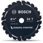 BOSCH 210mm 24T TCT Circular Saw Blade for Wood Cutting - GENERAL PURPOSE 2608644566