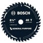 BOSCH 210mm 40T TCT Circular Saw Blade for Wood Cutting - GENERAL PURPOSE 2608644567