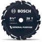 BOSCH 235mm 20T TCT Circular Saw Blade for Wood Cutting - GENERAL PURPOSE 2608644571