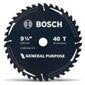 BOSCH 235mm 40T TCT Circular Saw Blade for Wood Cutting - GENERAL PURPOSE 2608644572