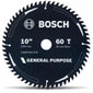 BOSCH 254mm 60T TCT Circular Saw Blade for Wood Cutting - GENERAL PURPOSE 2608644576