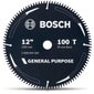 BOSCH 305mm 100T TCT Circular Saw Blade for Wood Cutting - GENERAL PURPOSE 2608644582