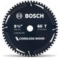 BOSCH 235mm 60T TCT Circular Saw Blade for Wood Cutting - CORDLESS WOOD 2608644594