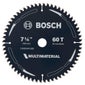 BOSCH 184mm 60T TCT Circular Saw Blade for Multi-Purpose Cutting - MULTIMATERIAL 2608644598