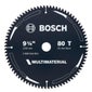 BOSCH 235mm 80T TCT Circular Saw Blade for Multi-Purpose Cutting - MULTIMATERIAL 2608644601