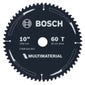 BOSCH 254mm 60T TCT Circular Saw Blade for Multi-Purpose Cutting - MULTIMATERIAL 2608644602