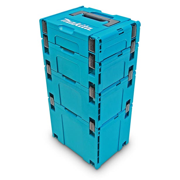 MAKITA Makpac Connector Carry Case 4pcs 197054-7