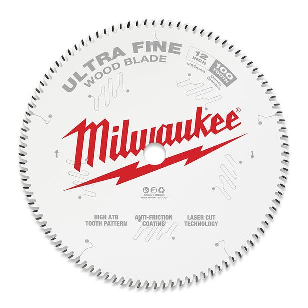 MILWAUKEE 305mm (12") Ultra Fine 100T Circular Saw Blade 48408228