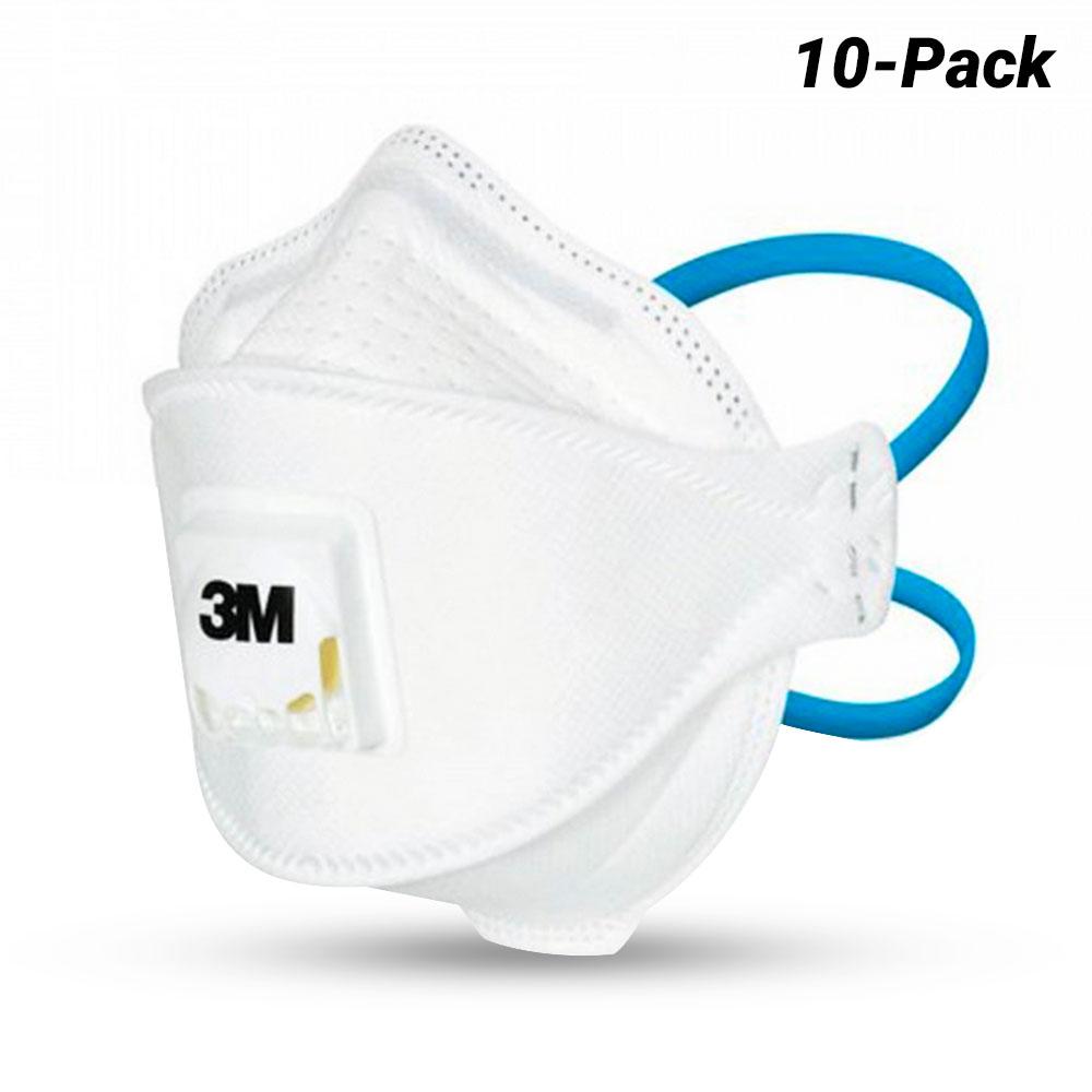3M 9322A+ (XA010017854) 10-Pack P2 N95 Particulate Dust Mask Respirator