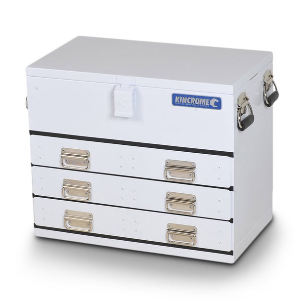 KINCROME 3 Drawer Truck Box White 51085W