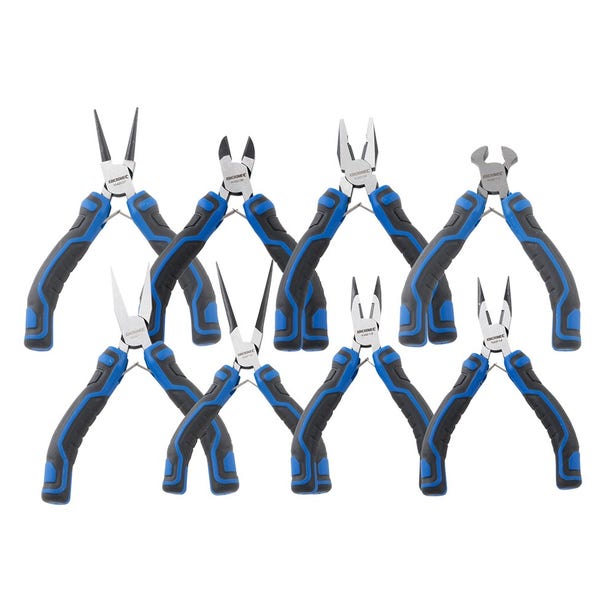 KINCROME Mini Plier Set - 8 Piece K4227