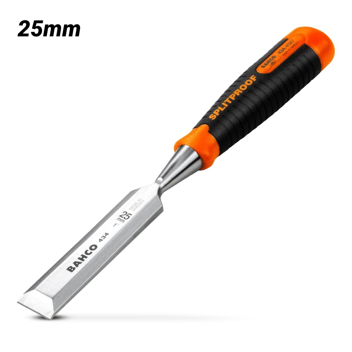 Bahco 434-25 25mm 434 Series SplitProof Bevel Edge Chisel