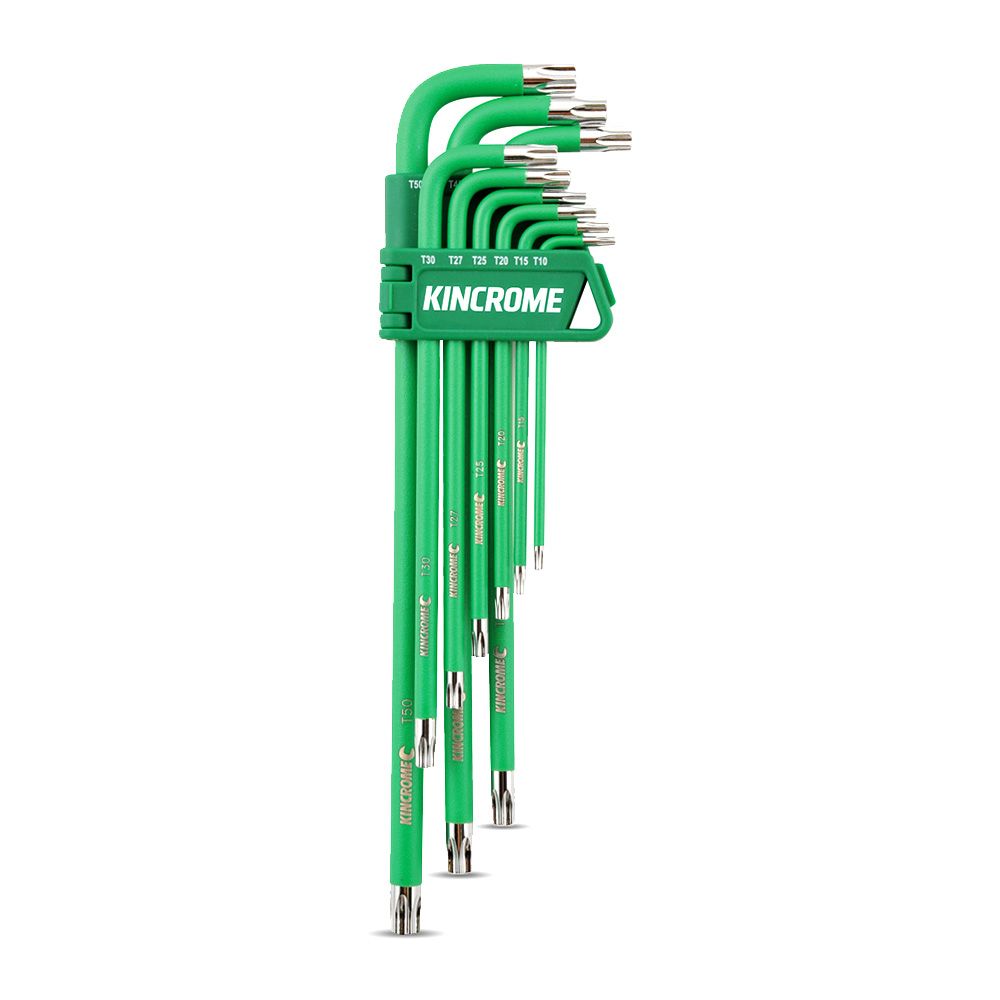 Kincrome K5009 9pce TORX Key Set Long Series