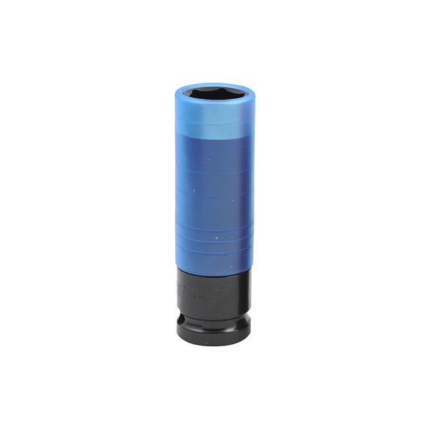 KINCROME 1Inch Drive 17mm Wheel Impact Socket - Blue K2182