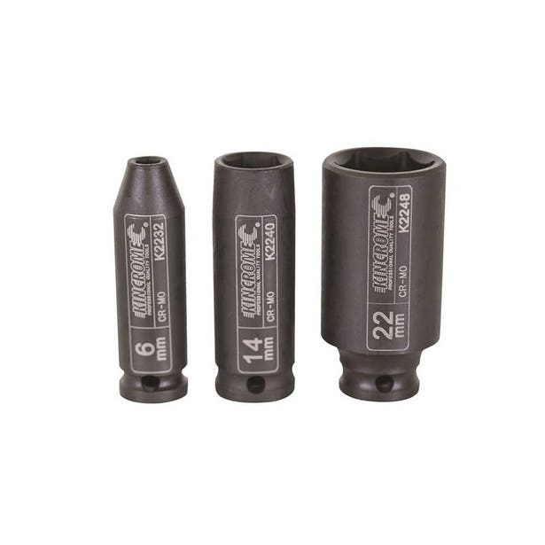 KINCROME 19mm 3/8" Drive Deep Impact Socket K2245
