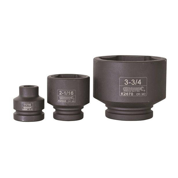 KINCROME 3-1/16 x 1inch Drive Impact Socket K2664