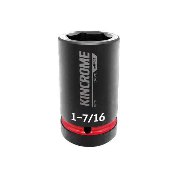 KINCROME 1-7/16 x 1inch Drive Deep Impact Socket K2729