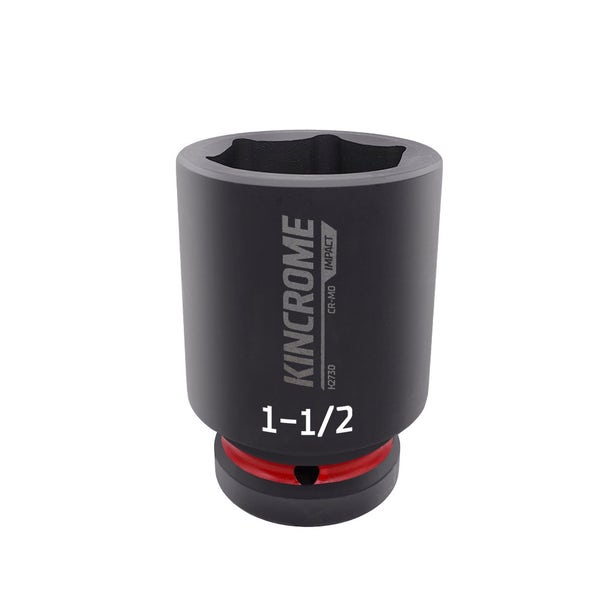 KINCROME 1-1/2 x 1inch Drive Deep Impact Socket K2730