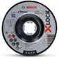 BOSCH X-LOCK 125 x 2.5mm Depressed Centre Metal Cut Off Disc - EXPERT for METAL