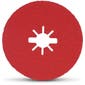 BOSCH X-LOCK 125mm 60-Grit Ceramic Fibre Disc - BEST for INOX+METAL