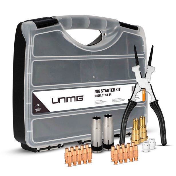 UNIMIG Suitable for use with Binzel MB24 MIG Torch Starter Kit UMSK24