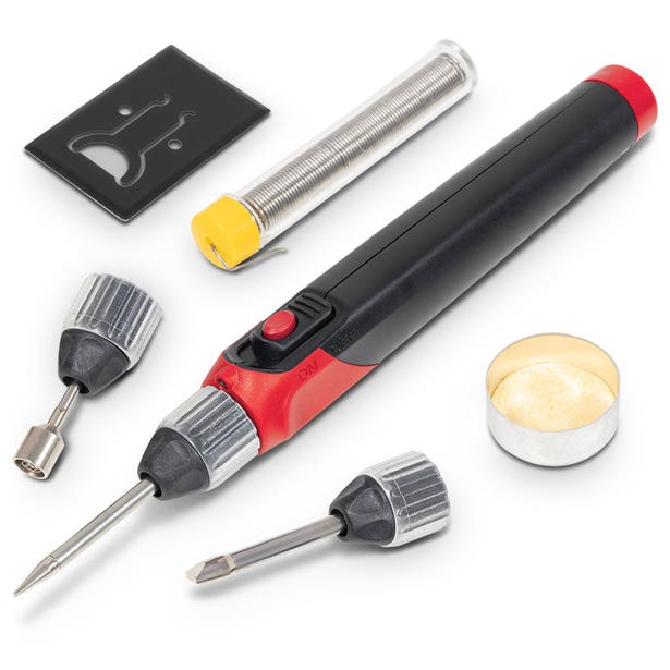 MICHIGAN 30W Cordless Soldering Iron Set w. Rechargeable Li-ion Battery MCSI30
